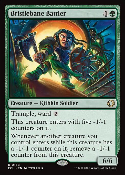 Bristlebane Battler (168) (Foil) - Lorwyn Eclipsed - Game On