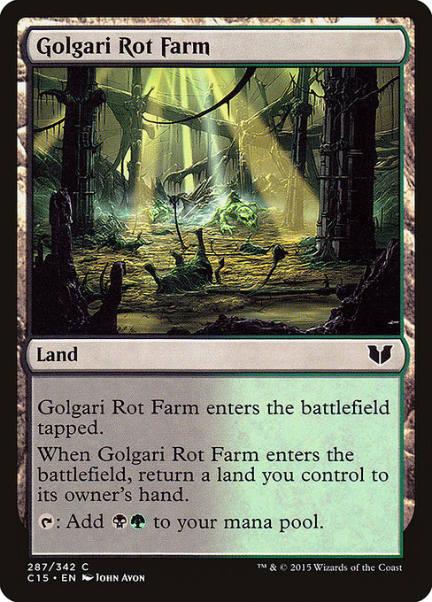 Golgari Rot Farm (287) - Commander 2015 - Game On