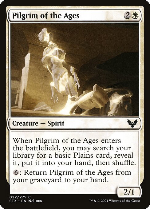 Pilgrim of the Ages (22) (Foil) - Strixhaven: School of Mages - Game On