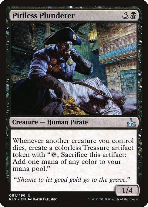 Pitiless Plunderer (81) - Rivals of Ixalan - Game On