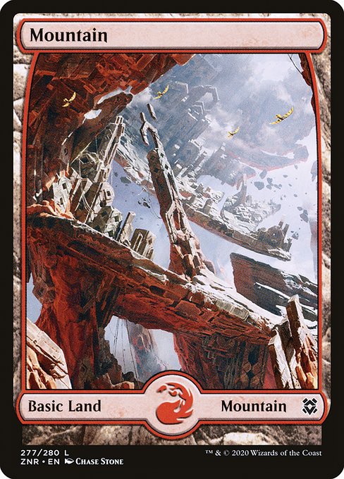 Mountain (277) - FULL ART - Zendikar Rising - Game On