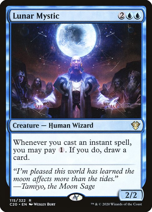 Lunar Mystic (115) - Commander 2020 - Game On