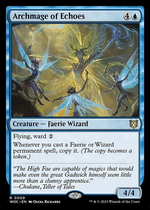 Archmage of Echoes (9) - Wilds of Eldraine Commander - Game On