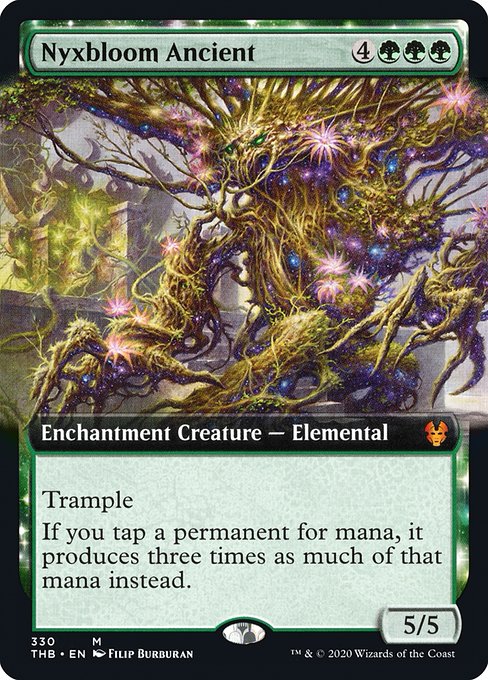 Nyxbloom Ancient (330) - EXTENDED ART - Theros Beyond Death - Game On