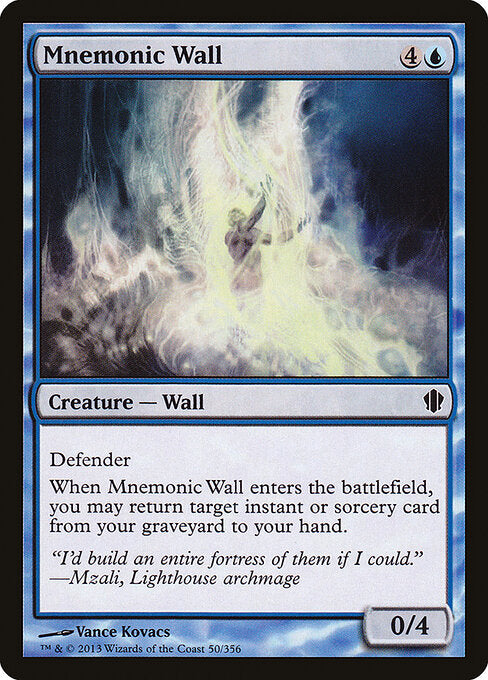 Mnemonic Wall (50) - Commander 2013 - Game On