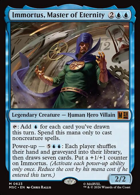Immortus, Master of Eternity (623) (Foil) - Marvel Super Heroes Commander - Game On