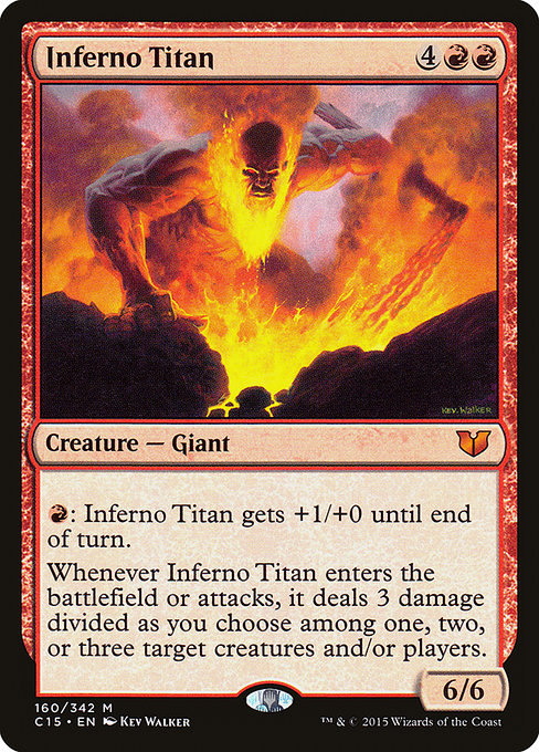 Inferno Titan (160) - Commander 2015 - Game On