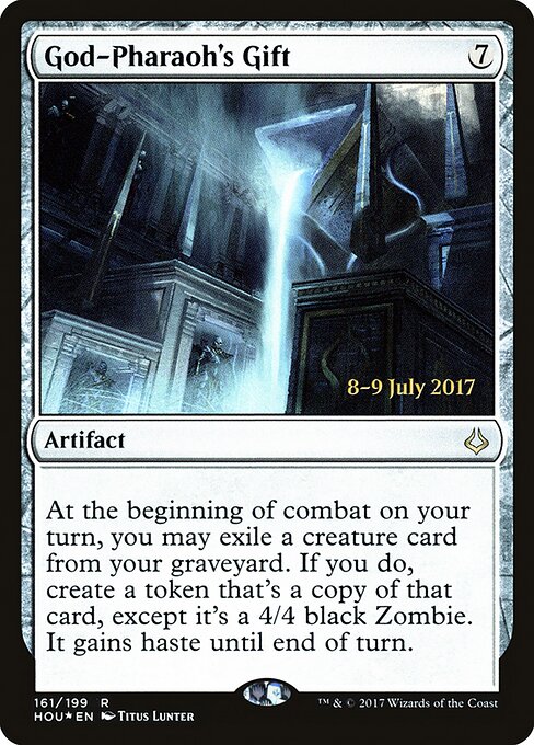 God-Pharaoh's Gift (161s) (Foil) - Hour of Devastation Promos - Game On