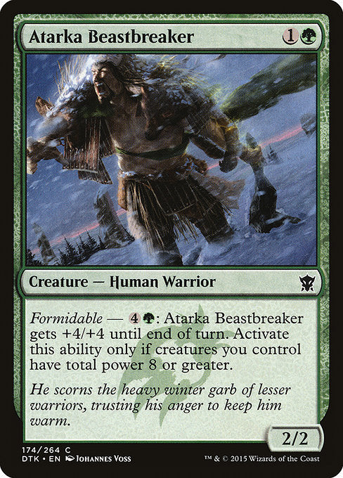 Atarka Beastbreaker (174) (Foil) - Dragons of Tarkir - Game On