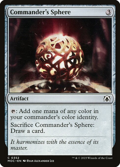 Commander's Sphere (352) - March of the Machine Commander - Game On