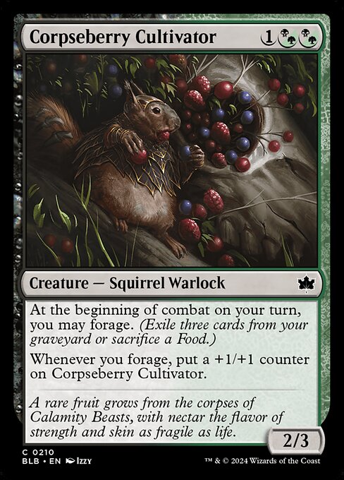 Corpseberry Cultivator (210) (Foil) - Bloomburrow - Game On