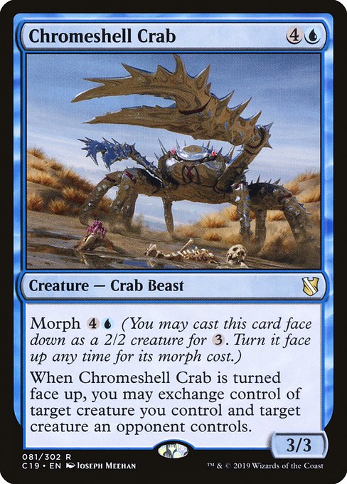 Chromeshell Crab (81) - Commander 2019 - Game On