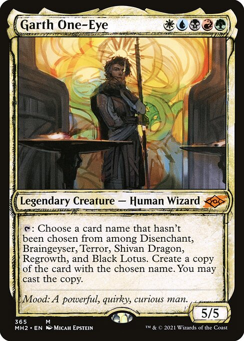 Garth One-Eye (365) - SHOWCASE - Modern Horizons 2 - Game On