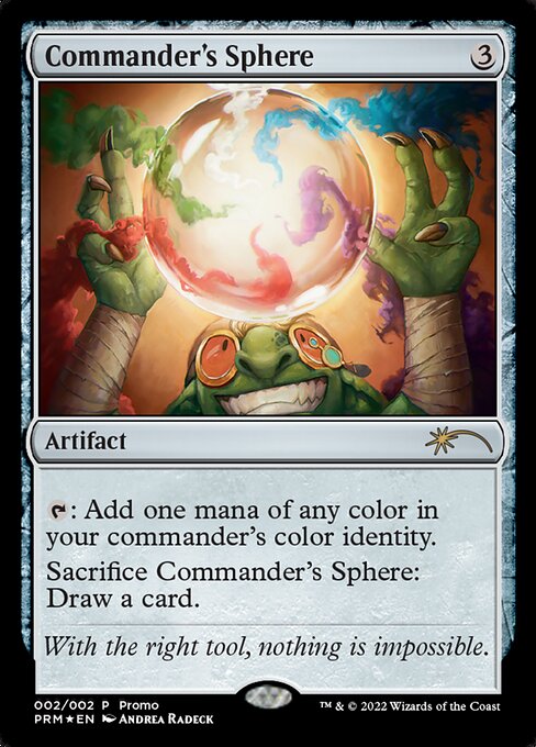 Commander's Sphere (8) (Foil) - Wizards Play Network 2024 - Game On