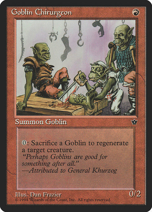Goblin Chirurgeon (54c) - Fallen Empires - Game On