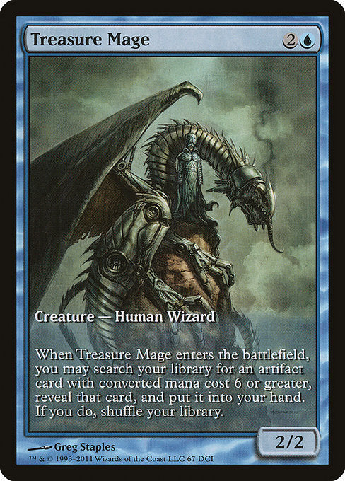 Treasure Mage (67) - FULL ART - DCI Promos - Game On