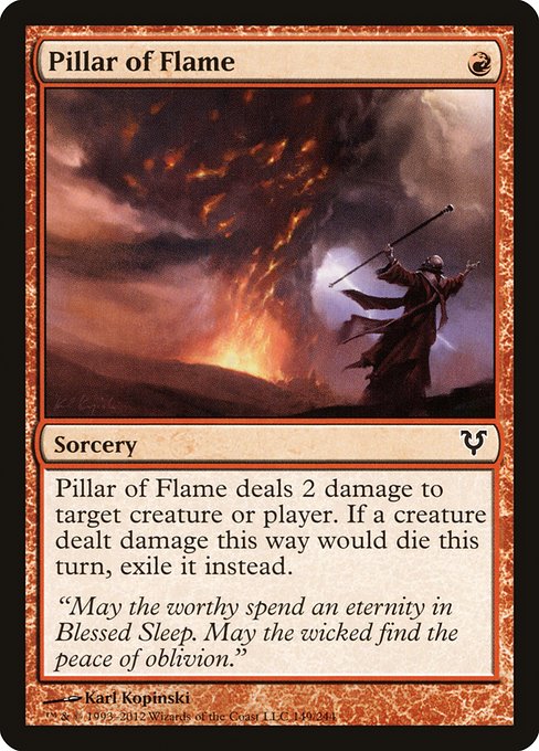 Pillar of Flame (149) - Avacyn Restored - Game On