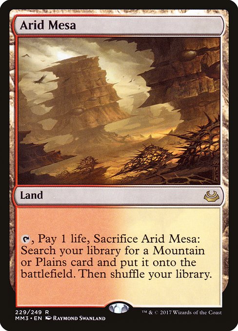 Arid Mesa (229) - Modern Masters 2017 - Game On