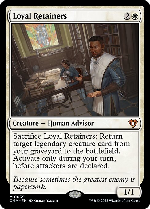 Loyal Retainers (39) - Commander Masters - Game On