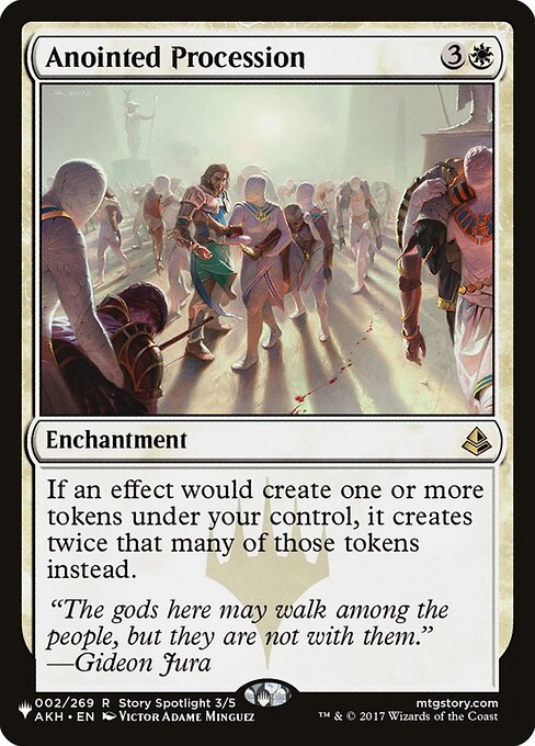Anointed Procession (AKH-2) - The List - Game On