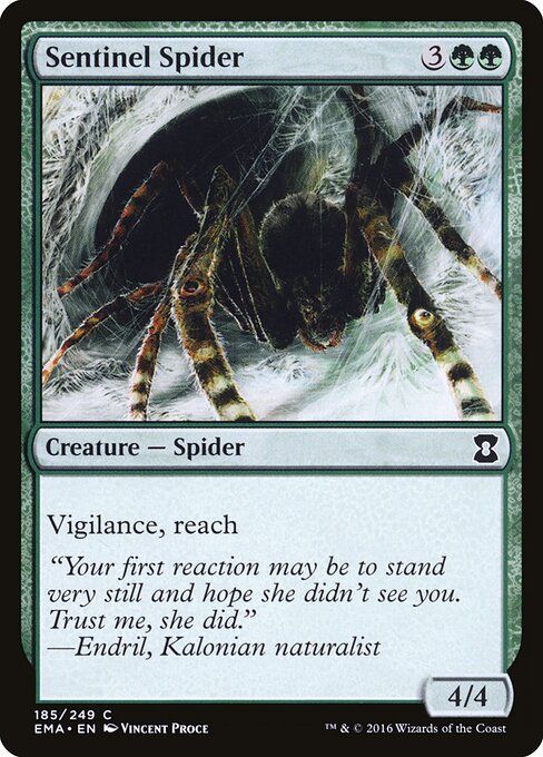 Sentinel Spider (185) (Foil) - Eternal Masters - Game On