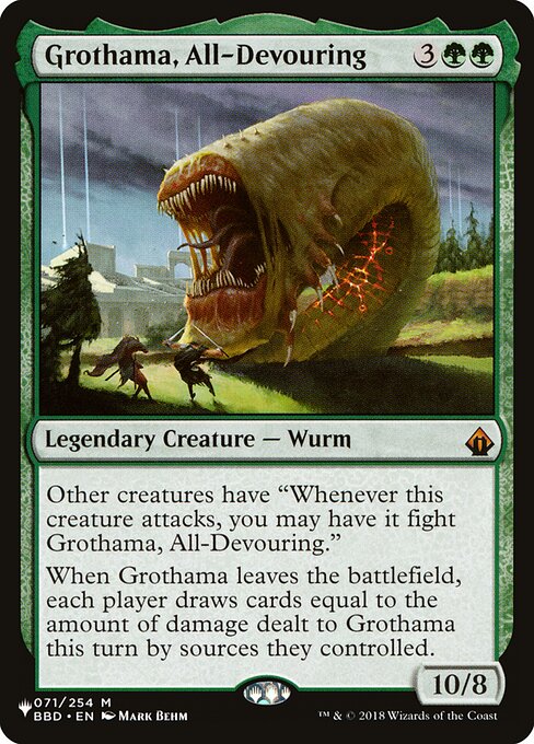 Grothama, All-Devouring (BBD-71) - The List - Game On