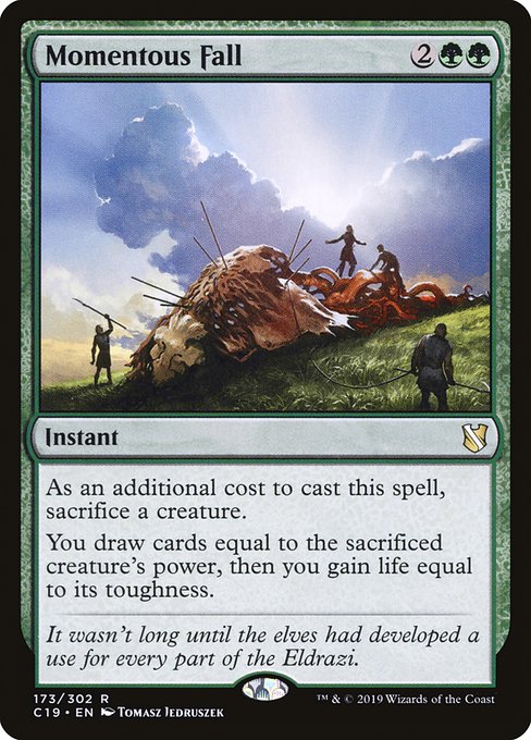 Momentous Fall (173) - Commander 2019 - Game On