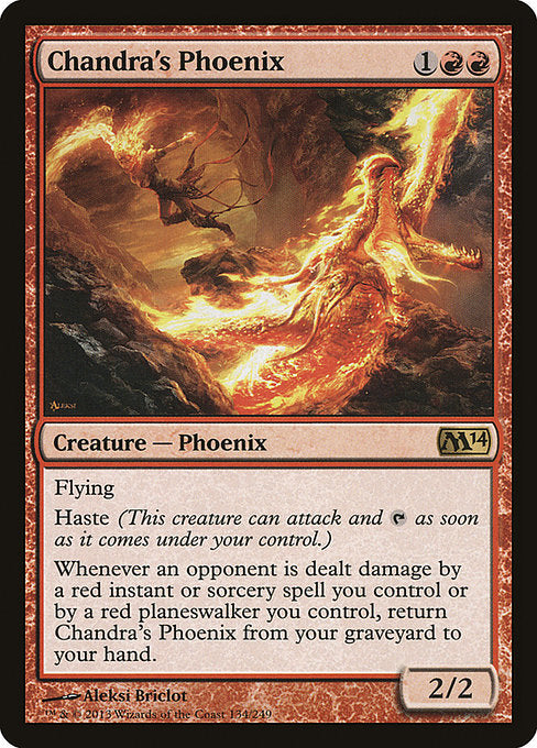 Chandra's Phoenix (134) - Magic 2014 - Game On