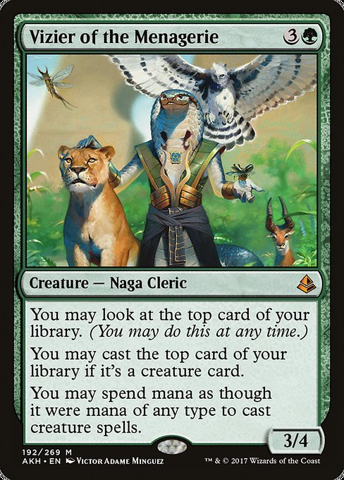 Vizier of the Menagerie (192) - Amonkhet - Game On
