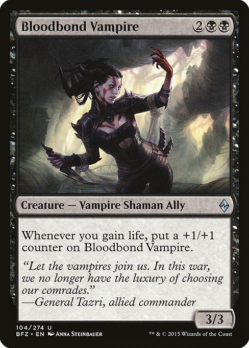 Bloodbond Vampire (104) - Battle for Zendikar - Game On