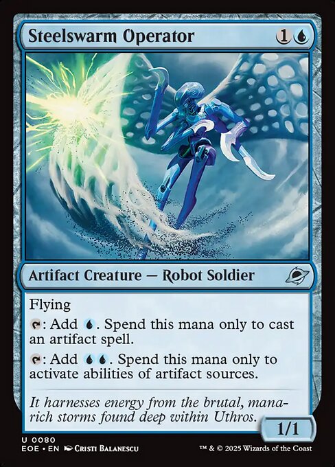 Steelswarm Operator (80) - Edge of Eternities - Game On