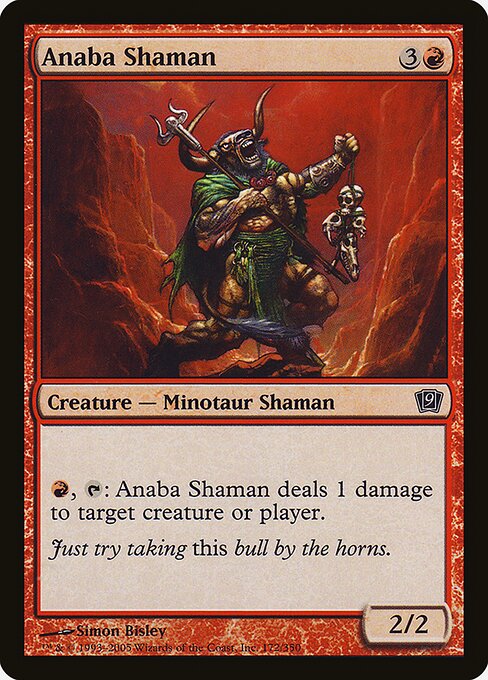 Anaba Shaman (172★) - Ninth Edition - Game On