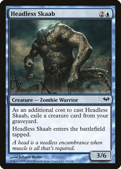 Headless Skaab (40) (Foil) - Dark Ascension - Game On