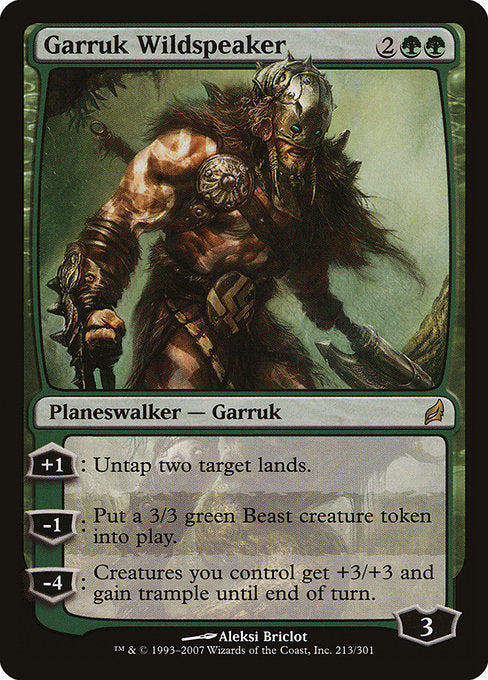 Garruk Wildspeaker (213) - Lorwyn - Game On