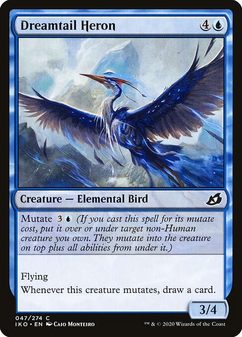 Dreamtail Heron (47) (Foil) - Ikoria: Lair of Behemoths - Game On