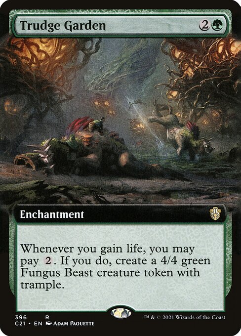 Trudge Garden (396) - EXTENDED ART - Commander 2021 - Game On