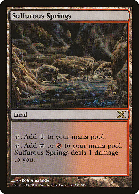 Sulfurous Springs (359) - Tenth Edition - Game On