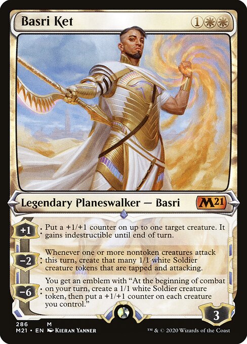 Basri Ket (286) - SHOWCASE - Core Set 2021 - Game On