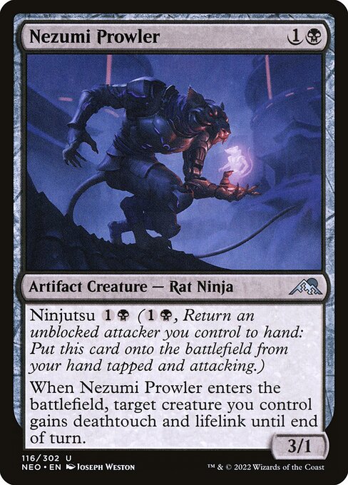 Nezumi Prowler (116) - Kamigawa: Neon Dynasty - Game On