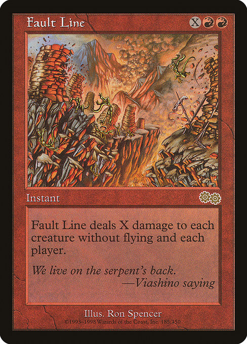 Fault Line (185) - Urza's Saga - Game On