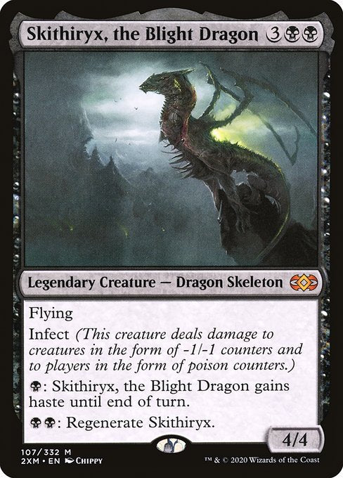 Skithiryx, the Blight Dragon (107) - Double Masters - Game On