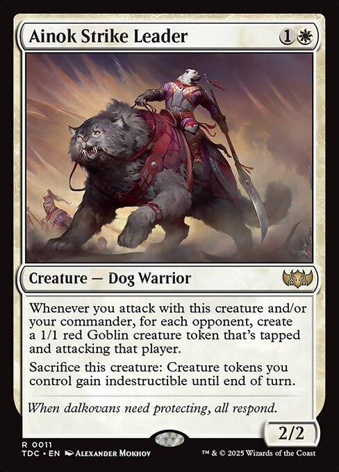 Ainok Strike Leader (11) - Tarkir: Dragonstorm Commander - Game On