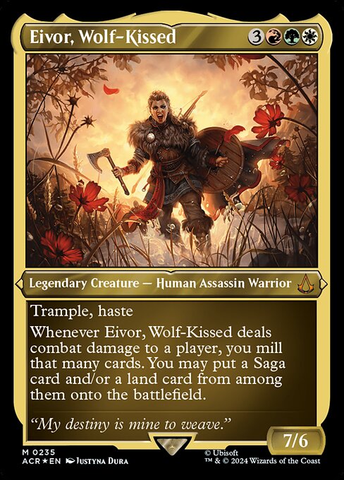 Eivor, Wolf-Kissed (235) (Etched) - Assassin's Creed - Game On
