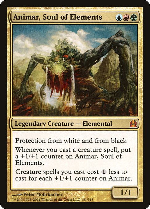 Animar, Soul of Elements (181) - Commander 2011 - Game On