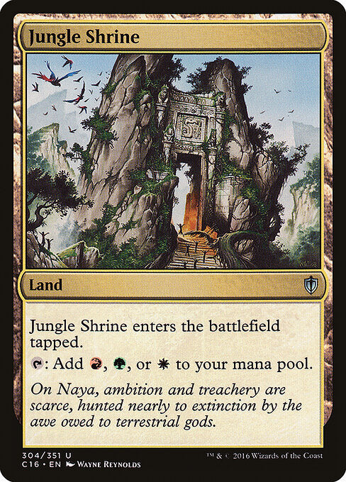 Jungle Shrine (304) - Commander 2016 - Game On