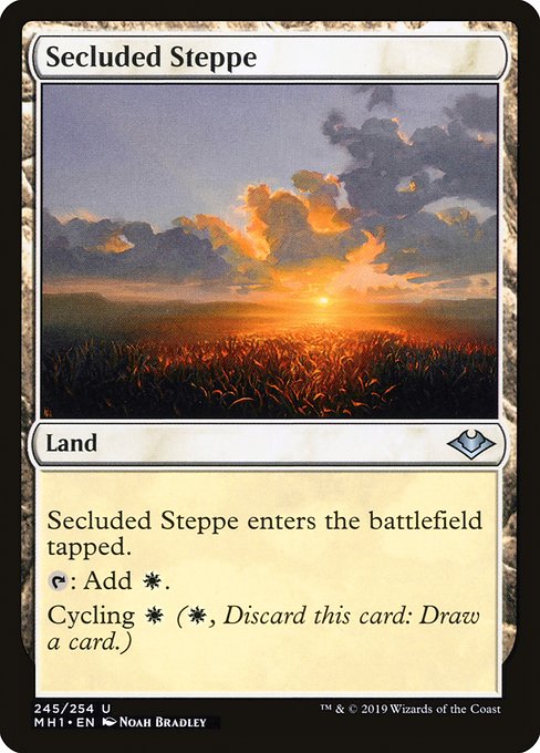 Secluded Steppe (245) - Modern Horizons - Game On