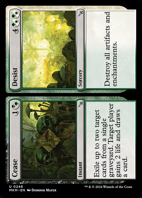 Cease // Desist (246) (Foil) - Murders at Karlov Manor - Game On