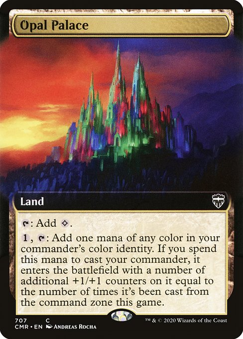 Opal Palace (707) - EXTENDED ART - Commander Legends - Game On