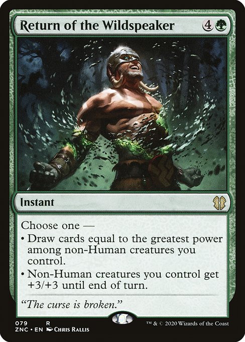 Return of the Wildspeaker (79) - Zendikar Rising Commander - Game On