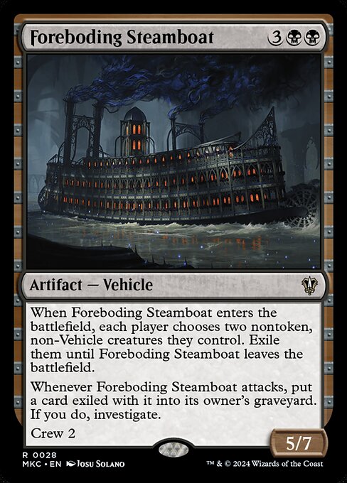 Foreboding Steamboat (28) - Murders at Karlov Manor Commander - Game On